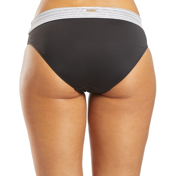 New Skye seaside two piece black striped swimsuit - Picture 11 of 12